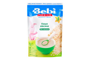 Каша безмолочная сухая для детей от 5мес быстрорастворимая Овсяная Bebi Premium д/п 200г