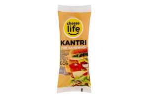 Продукт білково-жировий Cheese Life Kantri 0,15кг брусок флоу-пак