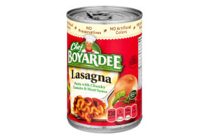Chef Boyardee Lasagna