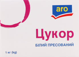 ARO ЦУКОР БІЛИЙ ПРЕС 1 КГ