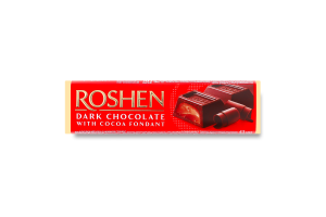 Батон шоколадний з начинкою Roshen м/у 43г
