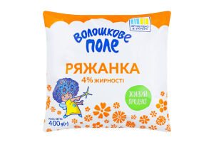 Ряженка 4% Домашняя Волошкове поле м/у 400г