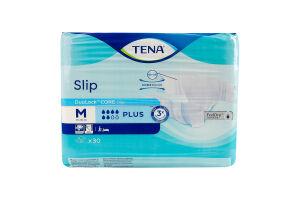 Подгузники для взрослых М Slip Plus Tena 30шт