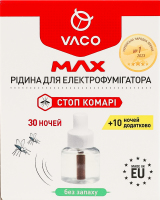 Жидкость для электрофумигатора от комаров 40 ночей Max Vaco 30мл