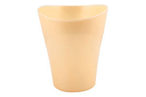 Вазон д/орхідей Ніка ваніль 13*15,5см Алеана