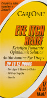 CareOne Antihistamine Eye Drops Eye Itch Relief