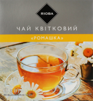 Чай квітковий Ромашка Rioba к/у 50х1.3г
