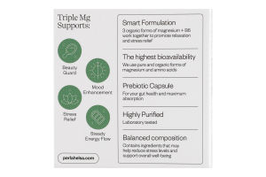 Добавка диетическая капсулы Triple magnesium Perla 60шт