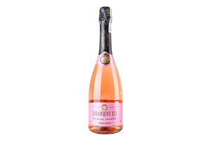 Вино ігристе 0.75л 11% рожеве брют Ludovicus XIV пл