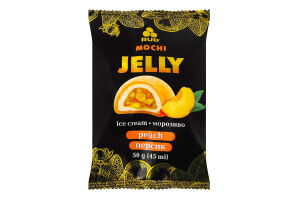 Мороженое пломбир Персик Jelly Mochi Rud м/у 50г