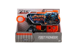 Іграшка Пістолет механічний з м'якими набоями 6шт Fast Pioneer