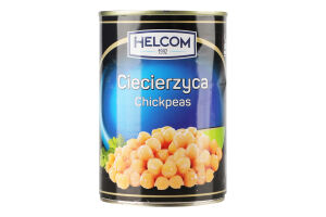 Нут стерилизованный Helcom ж/б 400г