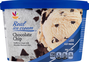 Ahold Real Ice Cream Chocolate Chip