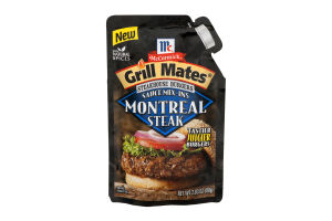 McCormick Grill Mates Steakhouse Burgers Sauce Mix-Ins Montreal Steak