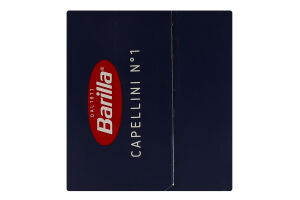 Изделия макаронные из твердых сортов пшеницы Капеллини №1 Barilla к/у 1кг