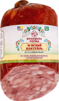 Колбаса Мясной коктейль Козацька ферма к/з в/с кг