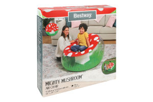 Кресло надувное 1.12мх1.12мх66см №75123 Mighty mushroom Bestway 1шт