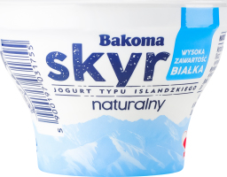 Йогурт Bakoma Скир натуральний