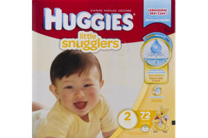 Huggies Little Snugglers Diapers Disney Baby Size 2 (12-18 lb) - 72 CT