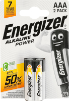 Батарейка AAA 1.5V LR03 Alkaline power Energizer 2шт