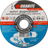 Диск абразивний відрізний д/металу та нержавіючої сталі 125*1,2*22,2мм Вектрон