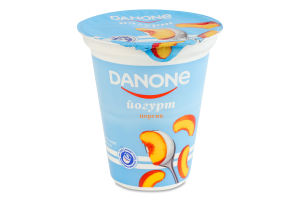 Йогурт 3.2% с наполнителем Персик Danone ст 260г
