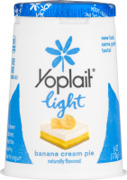 Yoplait Light Yogurt Banana Cream Pie