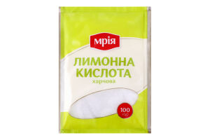Кислота лимонна харчова Мрія м/у 100г