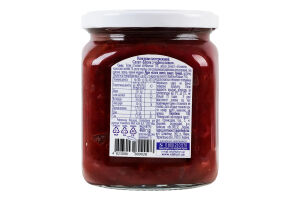 Салат пастеризований Буряк з чорносливом Ніжин с/б 460г