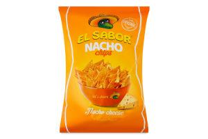Чипсы со вкусом сыра Nacho El Sabor м/у 100г