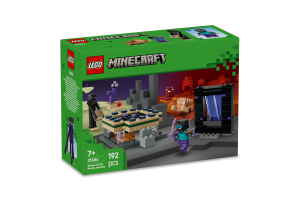 Конструктор для дітей від 7років №21584 Nether&End portal journey Minecraft Lego 192ел