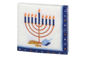 Smart Living Beverage Napkins Hanukkah - 16 CT