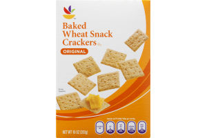 Ahold Baked Wheat Snack Crackers Original