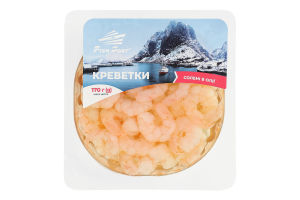 Креветки соленые в масле Fish Port лоток 0.17кг