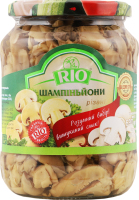 Шампіньйони натуральні різані Rio с/б 690г