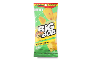 Кукурудза смажена з смаком Сир 60г Біг Боб