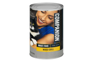 Companion Moist Cat Food Mixed Grill
