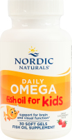 Добавка диетическая мягкие капсулы со вкусом натуральных фруктов Daily Omega Kids Nordic Naturals 30шт