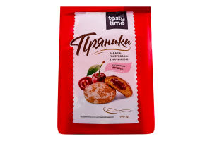 TASTY TIME Пряники з начинкою зі смаком вишні 300г
