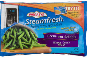 Bird's Eye Steamfresh Premium Selects Whole Green Beans