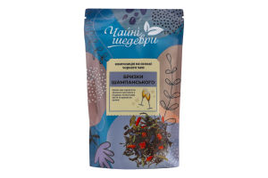 Композиція на основі чорного чаю Бризки шампанського Чайні шедеври д/п 60г