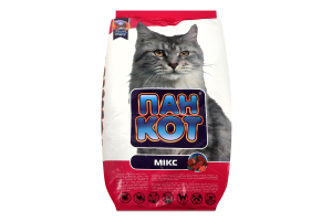Корм сухой для котов Микс Пан Кот м/у 10кг