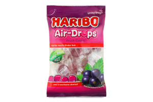 Цукерки Haribo AirDrops FreshCassis смак смородини