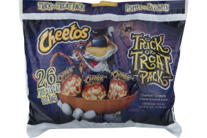 Cheetos Crunchy Cheese Flavored Snacks Trick Or Treat Pack - 26 PK