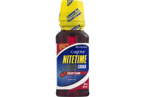 CareOne Nitetime Cough Suppressant Cherry