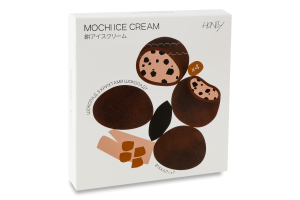 Морозиво Шоколад з крихтами шоколаду Mochi Honey к/у 152г