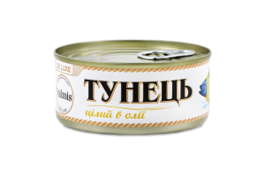 Тунец целый в масле De luxe Valmis ж/б 150г