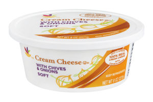Ahold Cream Cheese with Chives & Onions