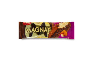 Морозиво 8% вершкове в молочному шоколаді з мигдалем Almond Magnat м/у 75г