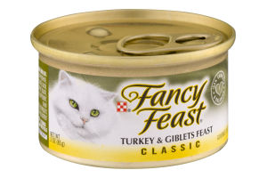 Fancy Feast Turkey & Giblets Feast Classics Gourmet Cat Food